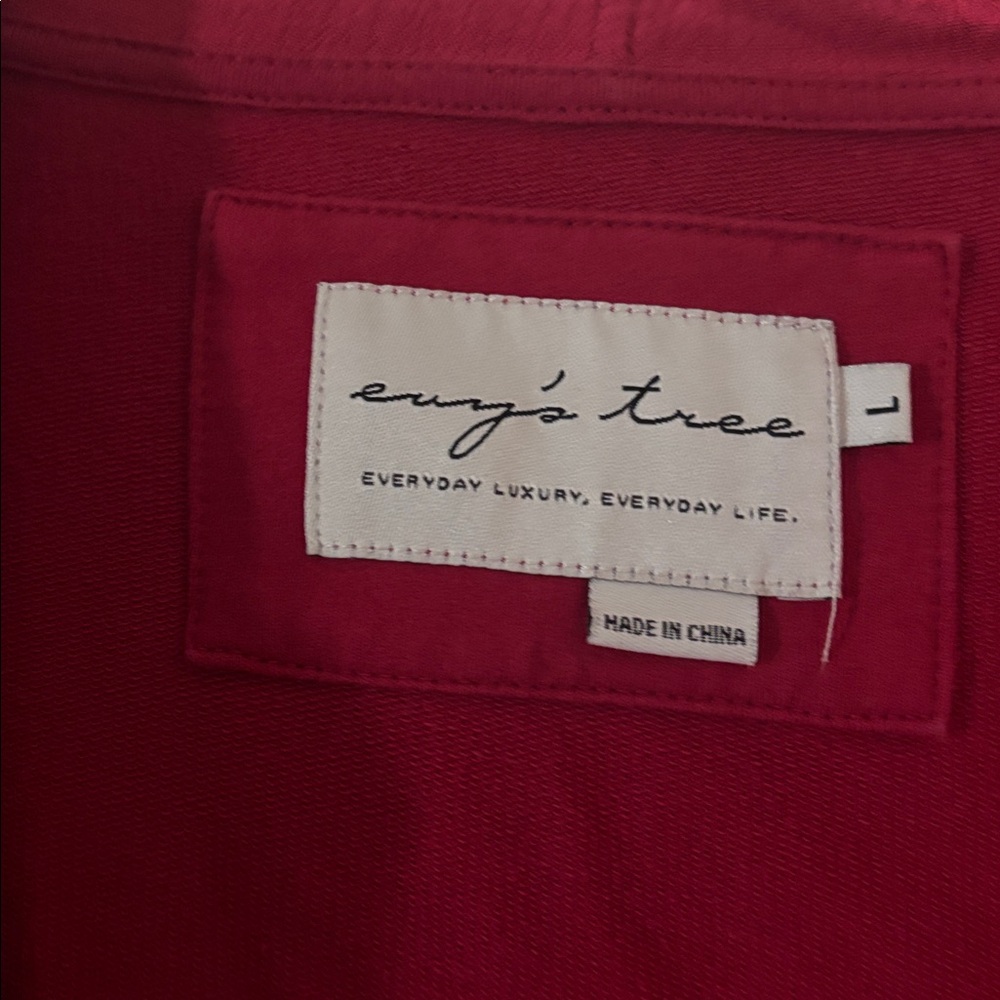 Red Hooded Jacket-PERFECT FOR VALENTINE’S DAY! - Picture 3 of 4